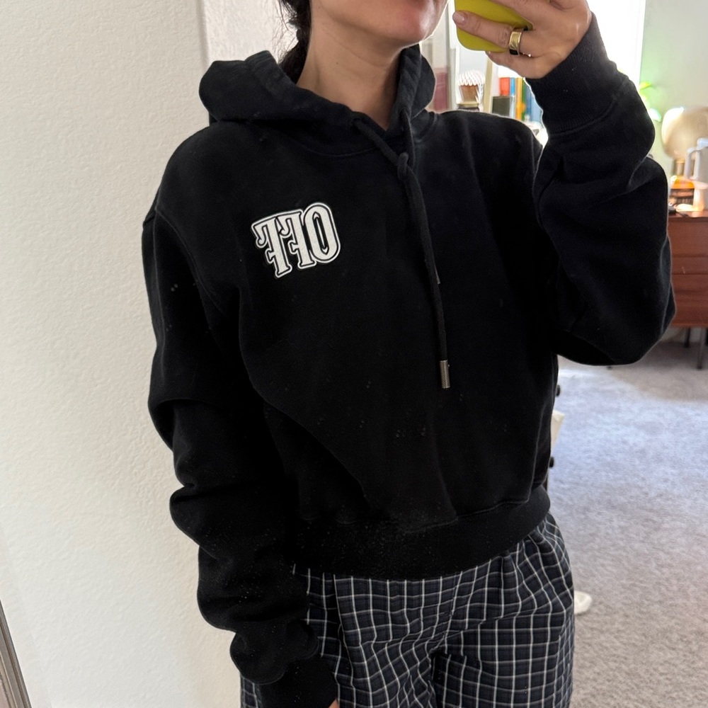 Off-White Black Hoodie